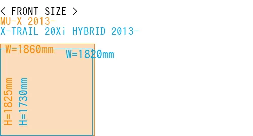 #MU-X 2013- + X-TRAIL 20Xi HYBRID 2013-